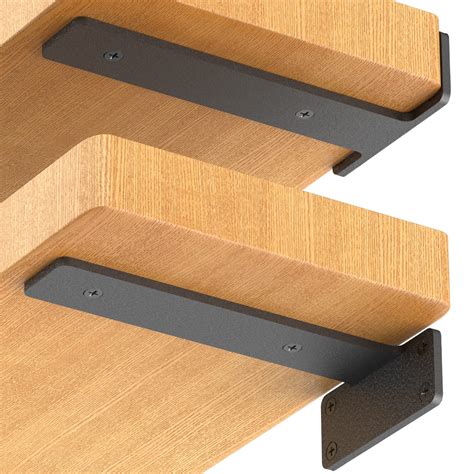 bookshelf brackets metal|metal brackets for hanging shelves.